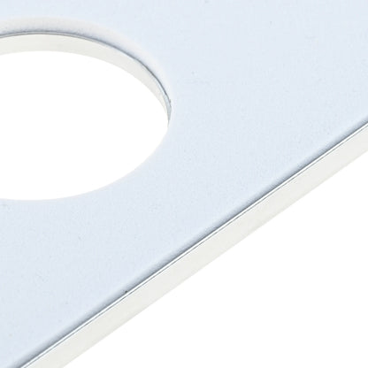 1pc Faucet Cover Plate Stainless Steel Deck Plate