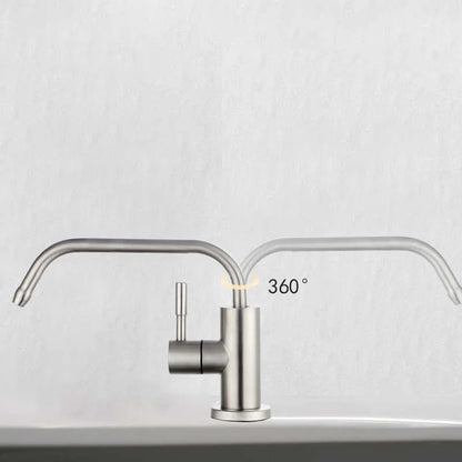 Sink Faucet Direct Drinking Tap Cold Stainless Steel