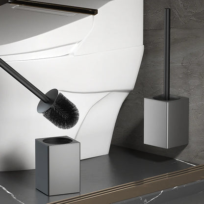 Bathroom Toilet Brush Holder Wall Mounted Cleaning No