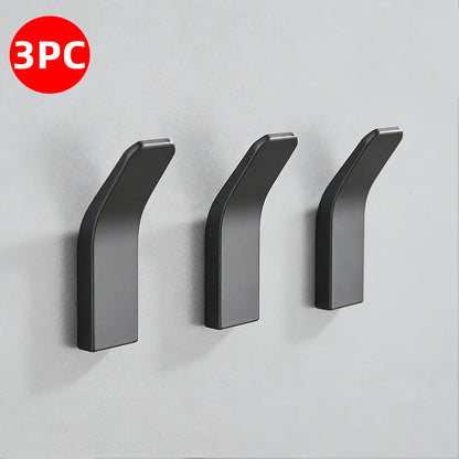 Black Matte Wall Hook Hanging Coat Rack Clothes