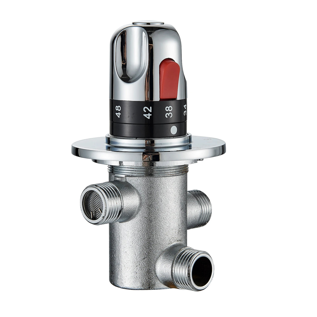 Chrome Thermostatic Shower Faucets Bathroom Thermostatic Mixer