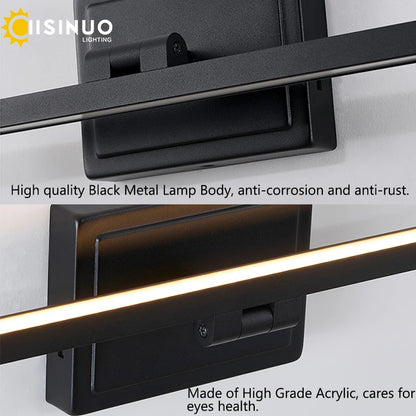 Modern Bathroom Vanity Light Led Dimmable 5cct Bathroom