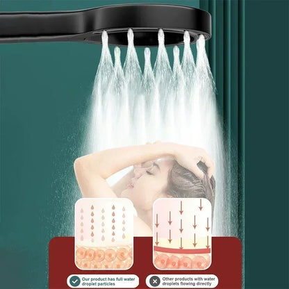 Bathroom Spray Shower Head Pressurized Handheld Shower Big