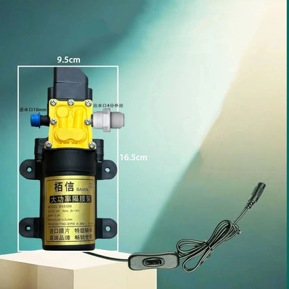 12v Automotive Or Self-Priming Diaphragm Pump Car Washer