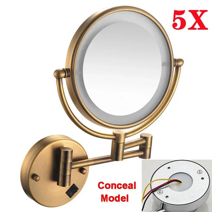 Wall Mount Led Lighting Makeup Vanity Mirror Inch