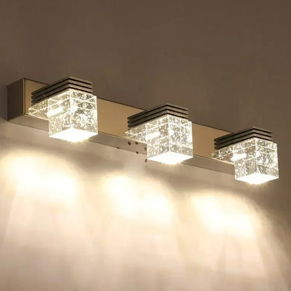 Modern Led Wall Lamp Crystal Sconce Living Dining