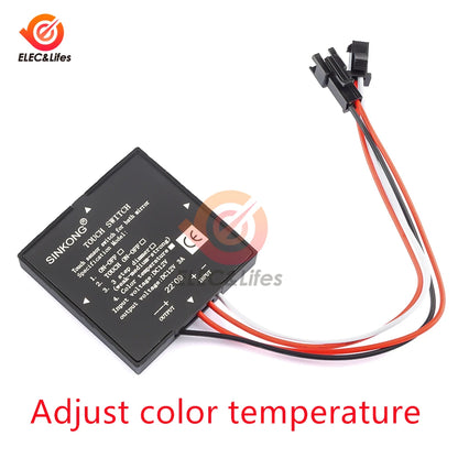 Dc 5-12v Bathroom Mirror Switch Touch-Switch Sensor Led