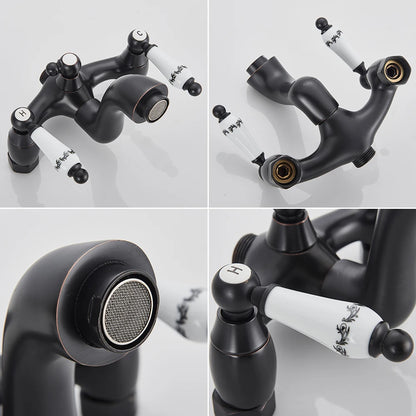 Bathroom Shower Faucet Brass Rainfall Shower Mixer Tap