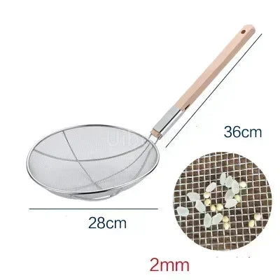 Stainless Steel Big Long Noodle French Fries Colanders