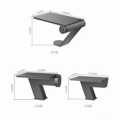 Waterfall Basin Cold Mixer Crane Faucet Copper Hotel
