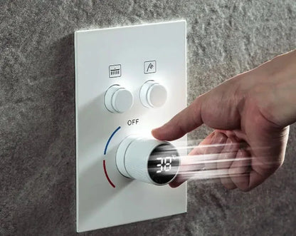 Way Digital Wall Mounted White Or Black Or