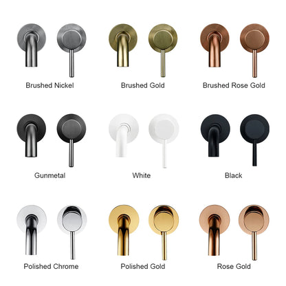 Bagnolux Ronda Stainless Steel Solid Brass Trim Taps