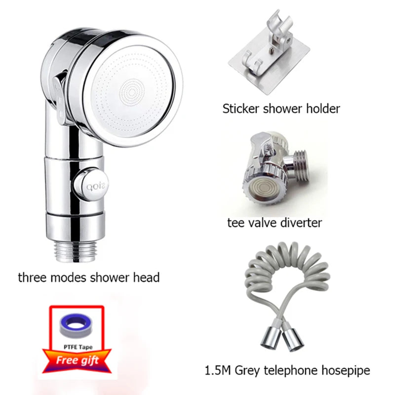 Shower Faucet Handheld Shower Head Spray Tap Extender