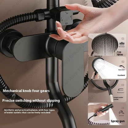 Pressure Water Massage Shower Water Saving Shower System