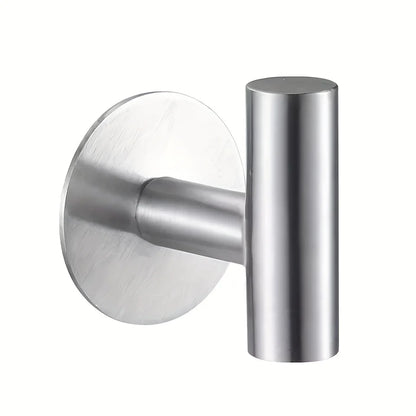 Stainless Steel Robe Hook Adhesive Wall Hook Towel