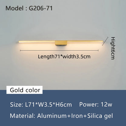 Neo Gleam Led Bathroom Mirrior Light Modern Wall