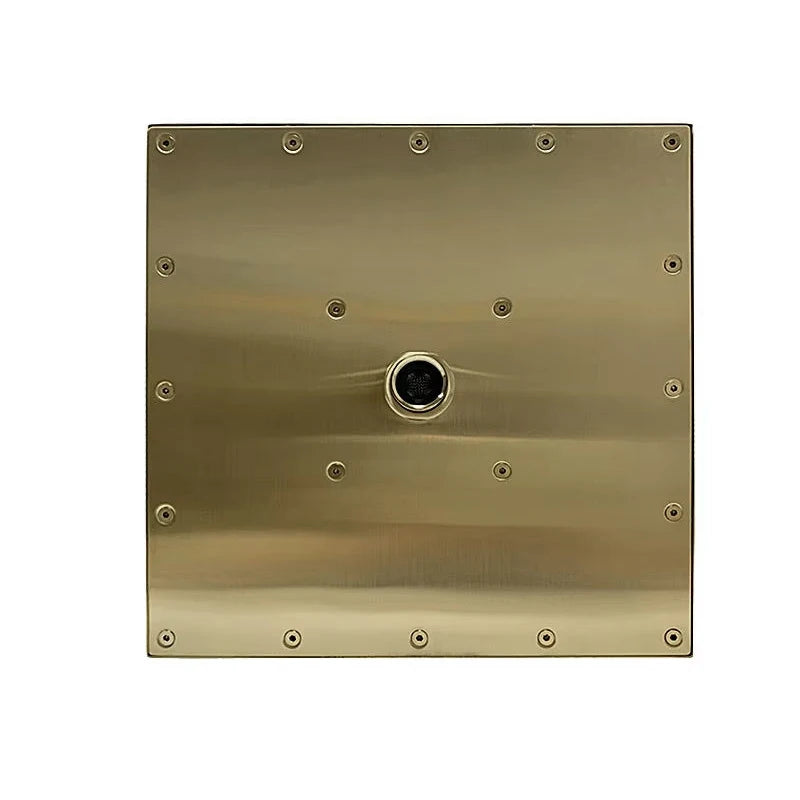 Brass Square Rain Shower Head Quality Bathroom Bath