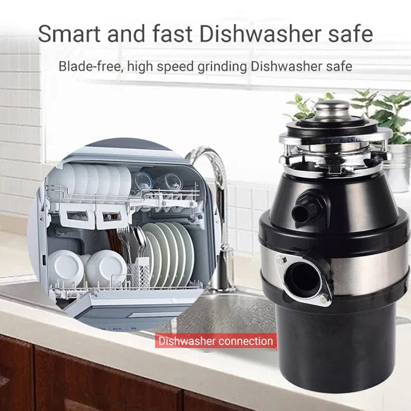 Divedeer Food Waste Disposer 220v/560w Food Residue Pulverizer