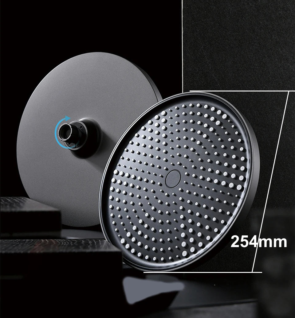 Rose Gold Bathroom Shower System 12 Inch Rain