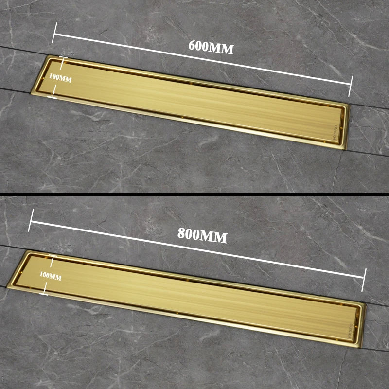 304 Stainless Steel Bathroom Drain Brushed Rose Gold