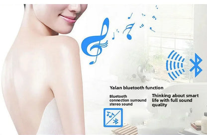 Mirror Round Mirror Wall-Mounted Smart Bathroom Mirror Led