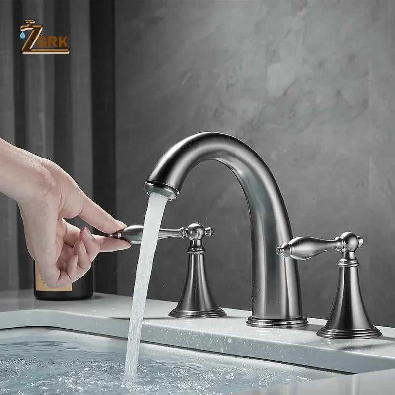 Basin Faucet Holes Dual Control Bathroom Sink Faucet
