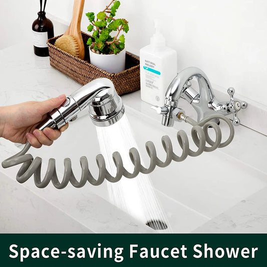 Shower Faucet Hose Handheld Shower Head Spray Tap