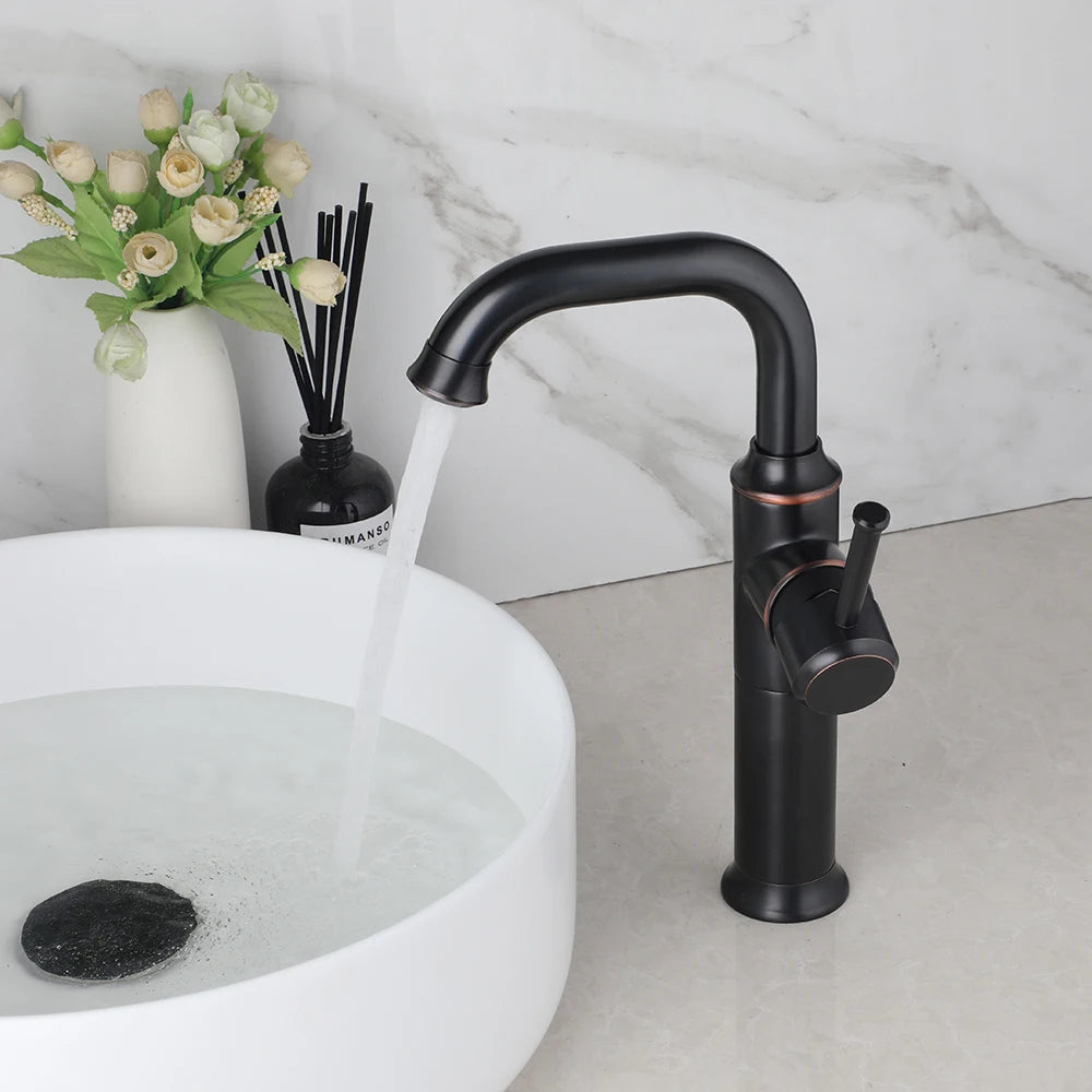 Zappo Bathroom Basin Faucet Rotatable Spout Cold Water