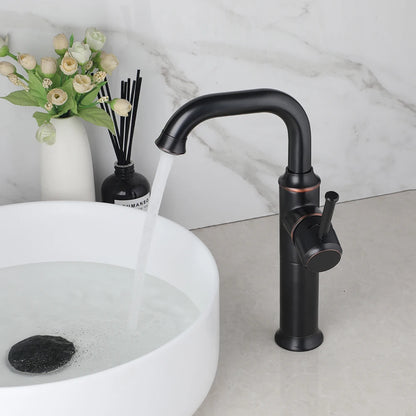 Zappo Bathroom Basin Faucet Rotatable Spout Cold Water