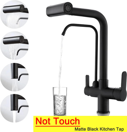 Feiyu Touch Filter Sink Faucet Pull Down Cold
