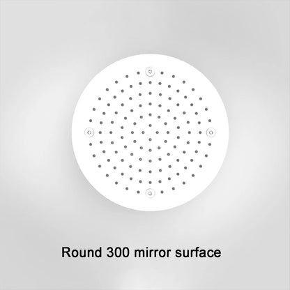 Relextime Luxury Ceiling Rain Shower Head Modern Hidden