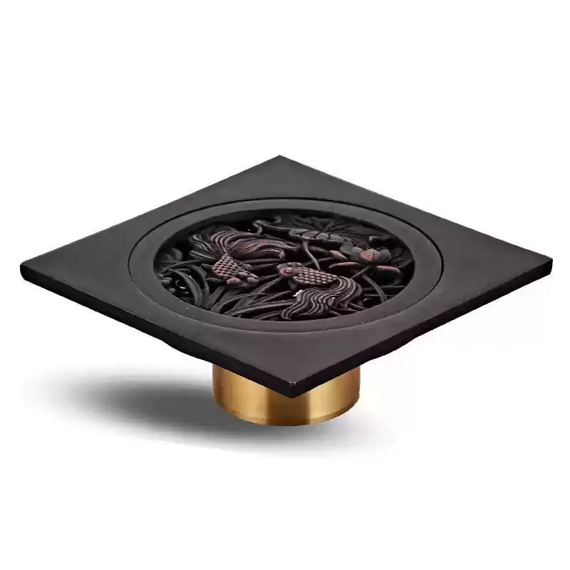 Brass Shower Drain Bathroom Floor Drain Washing Machine