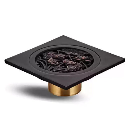 Brass Shower Drain Bathroom Floor Drain Washing Machine