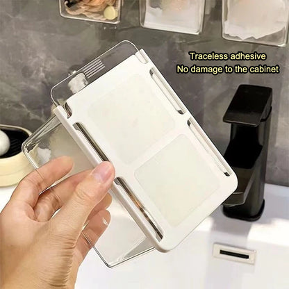 Transparent Bathroom Cotton Stick Makeup Cotton Bathroom Pull-Out