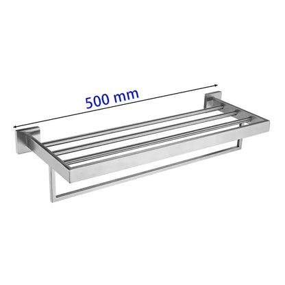 Stainless Steel Bathroom Brushed Nickel Towel Rack Toilet