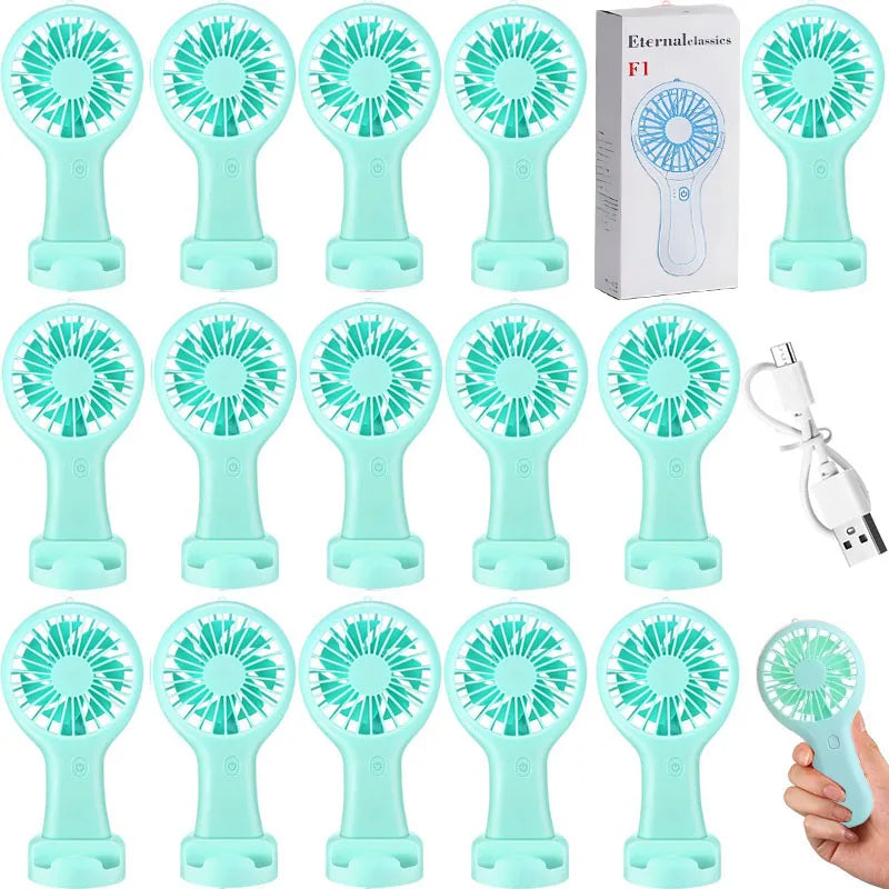12-100 Mini Handheld Fan Bulk Wedding Fan Usb