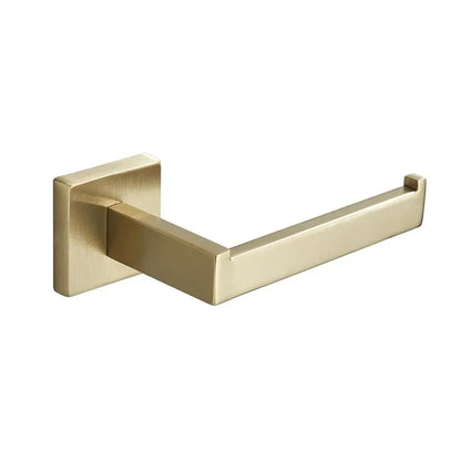 Brushed Rose Gold Toilet Paper Holder 16cm Screw