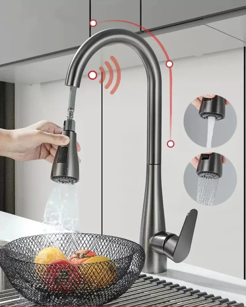 Gegve Smart Touch Faucets 304 Stainless Steel Removable