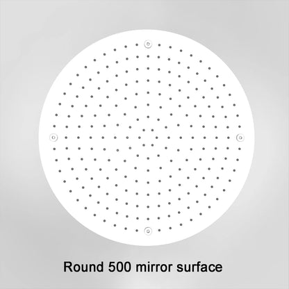 Relextime Luxury Ceiling Rain Shower Head Modern Hidden