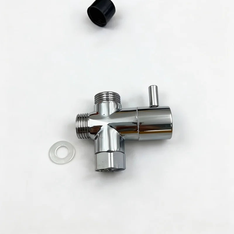 T-Type 3-Way Shower Diverter Valve G1/2 Brass Water