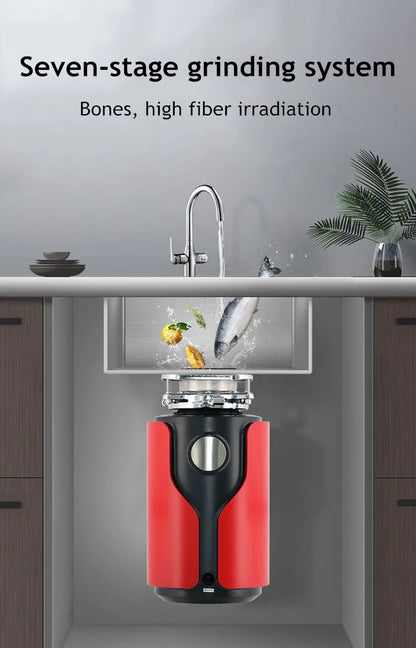 Super Quiet Sink Garbage Disposal Food Waste Disposer