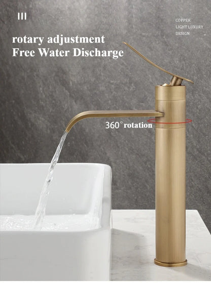 Antique Bronze Basin Faucets Bathroom Faucet & Cold