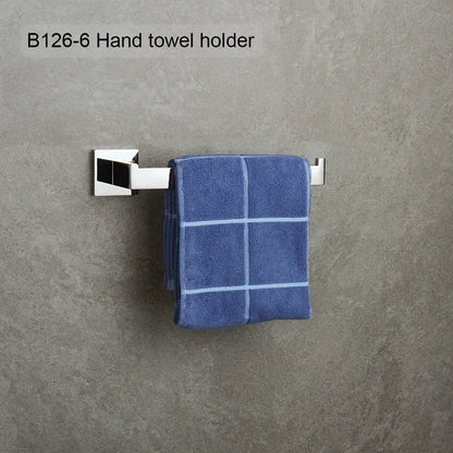 Stainless Steel Bathroom Hardware Mirror Chrome Polished Towel