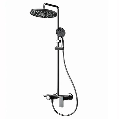 Grey Knob Type Three Ways Water Outlet Shower