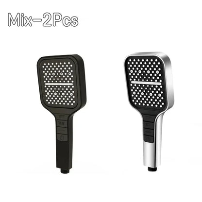 1-4pcs High Quality Bathroom High Pressure Rain Shower