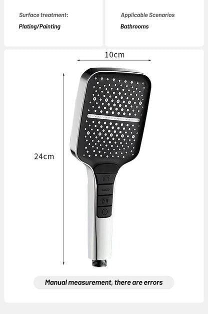 1-4pcs High Quality Bathroom High Pressure Rain Shower