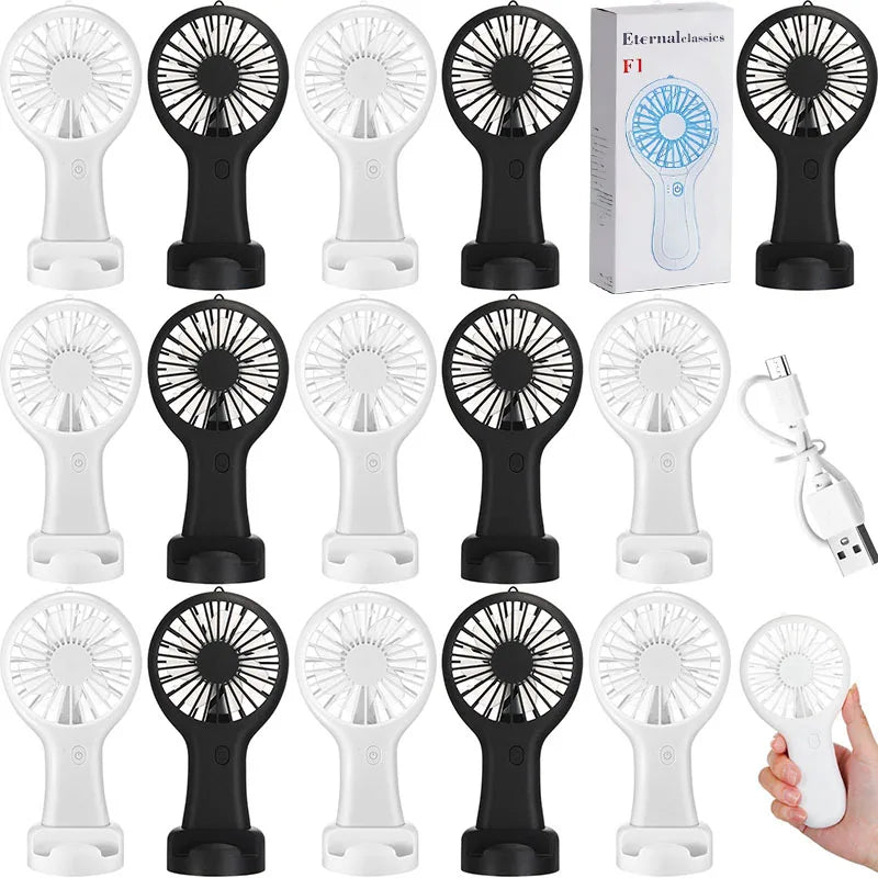 12-100 Mini Handheld Fan Bulk Wedding Fan Usb