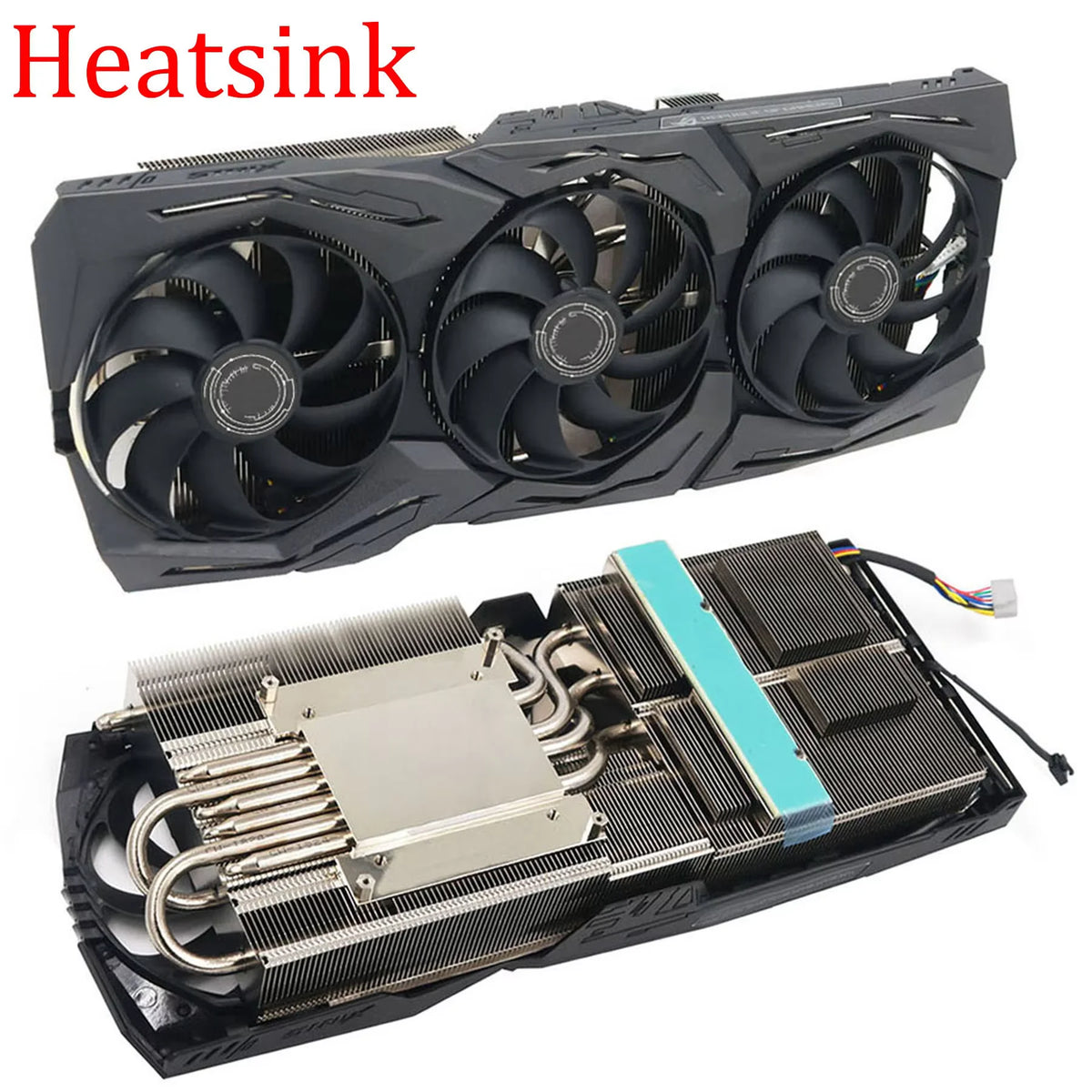 Rtx2080ti Video Card Heatsink Rgb Asus Rog Strix