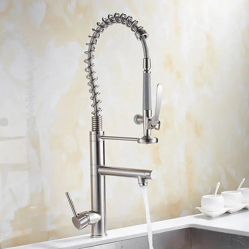 Faucet Chrome Brass Tall Faucet Mixer Sink Faucet