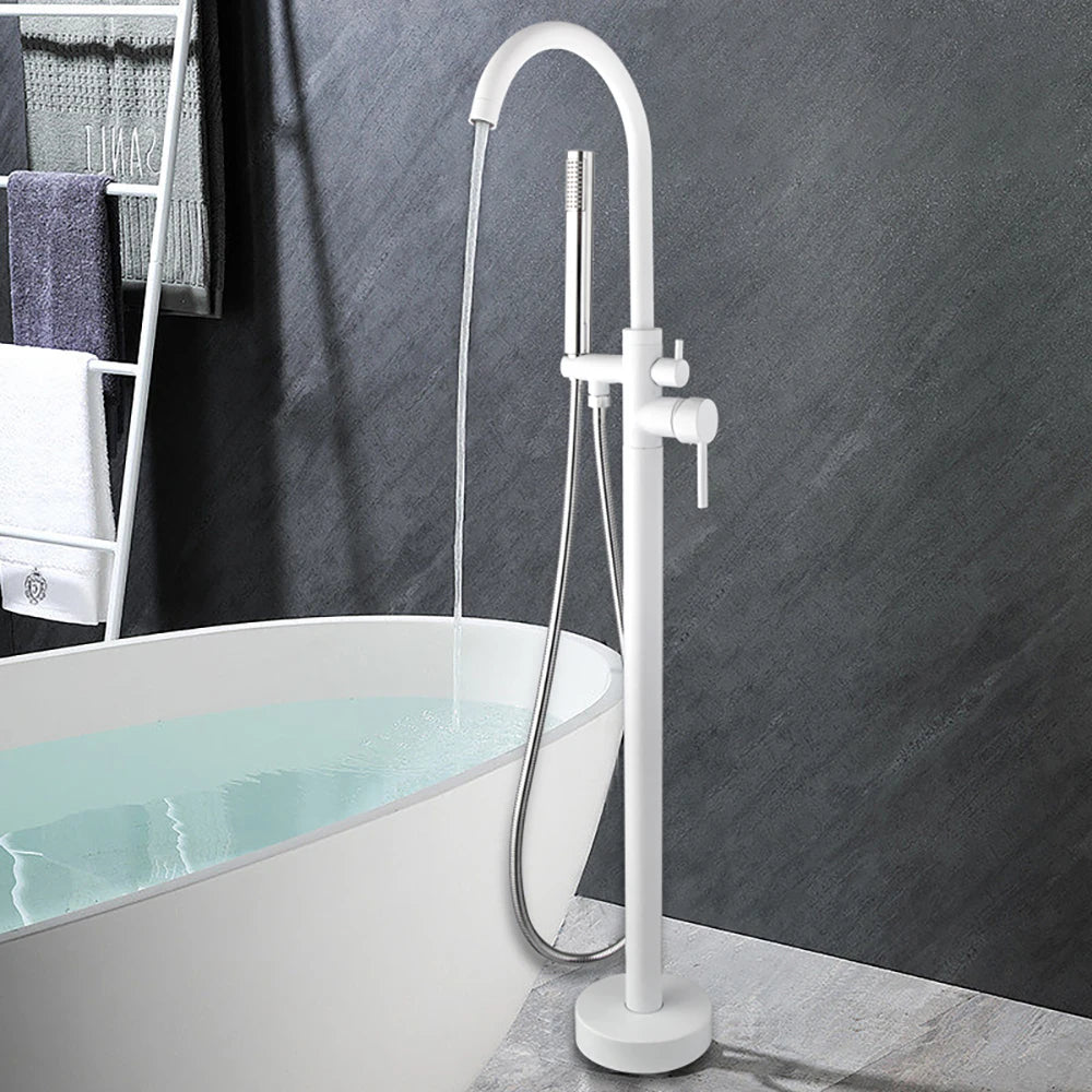 Zappo Standing Tub Shower Faucet Floor Mount Shower
